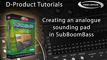 Create an analogue sounding pad with the Rob Papen SubBoomBass