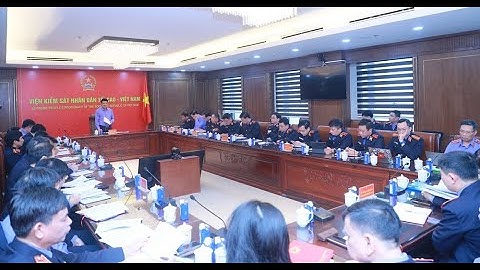 Đảng ủy VKSND tối cao tổ chức Hội nghị Ban Chấp hành đảng bộ lần thứ Nhất