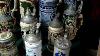 German Lidded Beer Stein Collecting