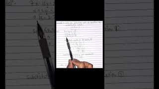 Substitution Method for Solving Linear Equations