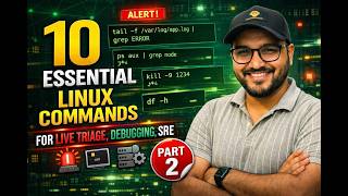 Production Crash? 10 Linux Commands for Logging & Troubleshooting (Hindi) #techymishraji