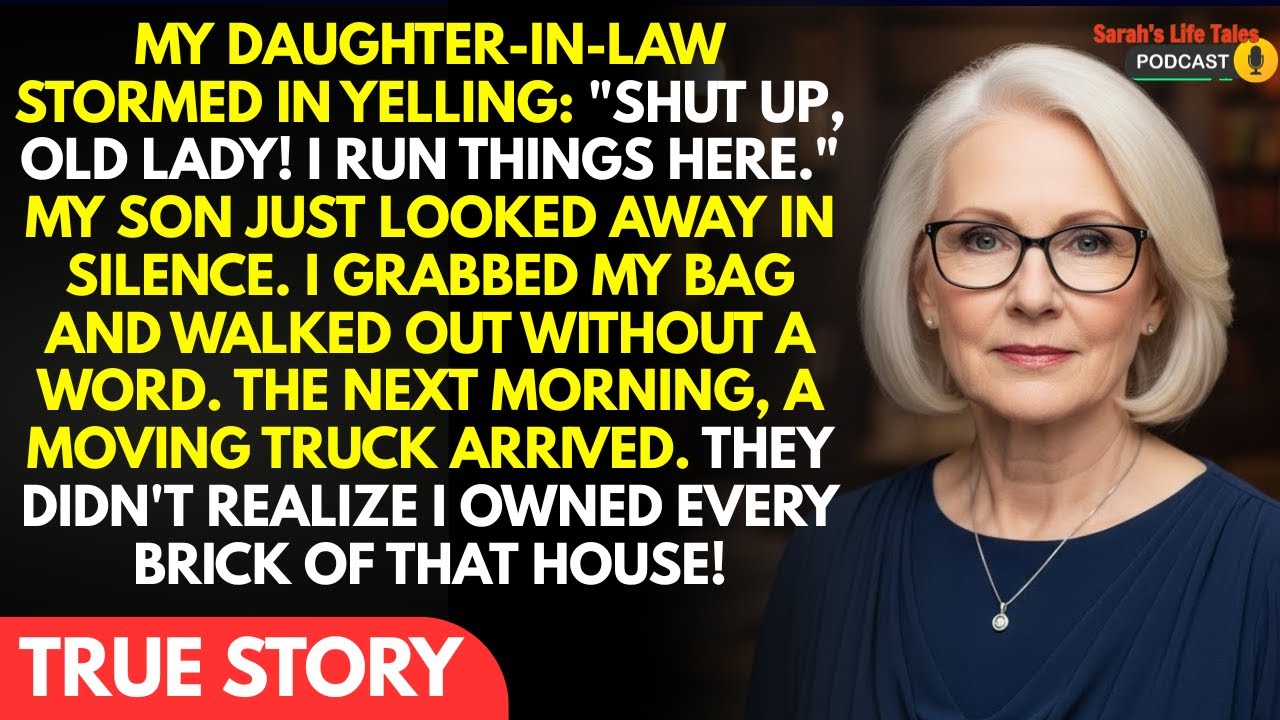 My Daughter-In-Law Yelled: 