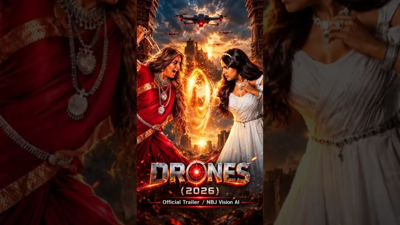🎬 DRONES (2026) | Official Trailer I NBJ Vision AI 🔥 poster
