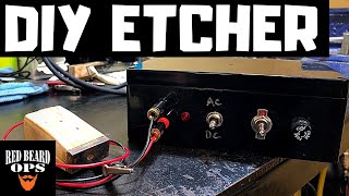 How to Build an Electro Chemical Etching Machine - Full Guide