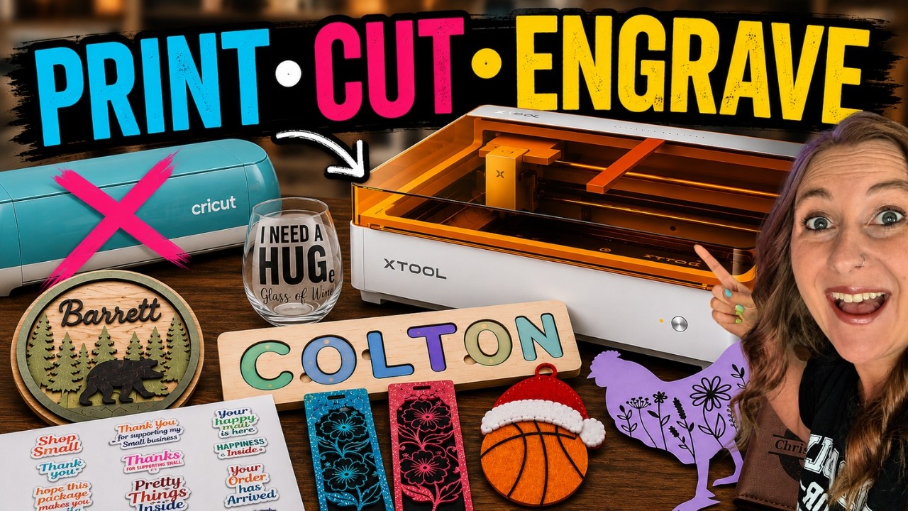 Can the xTool M2 Replace My Cricut, Laser & Printer?