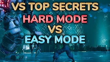 [FF7R] Does Easy Mode Affect VS Top Secrets?