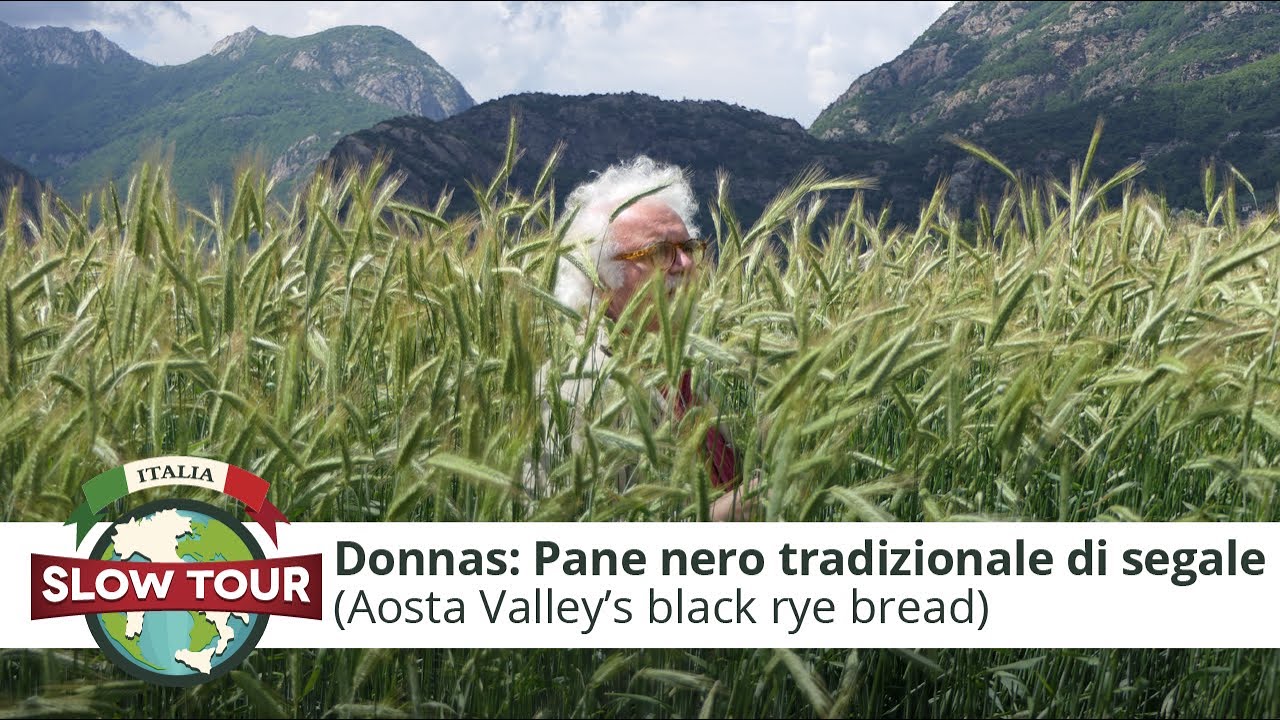Valle d'Aosta: il pane nero tradizionale di segale