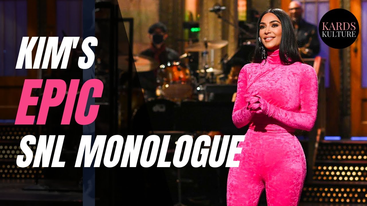 Kim Kardashian's SNL Monologue - YouTube