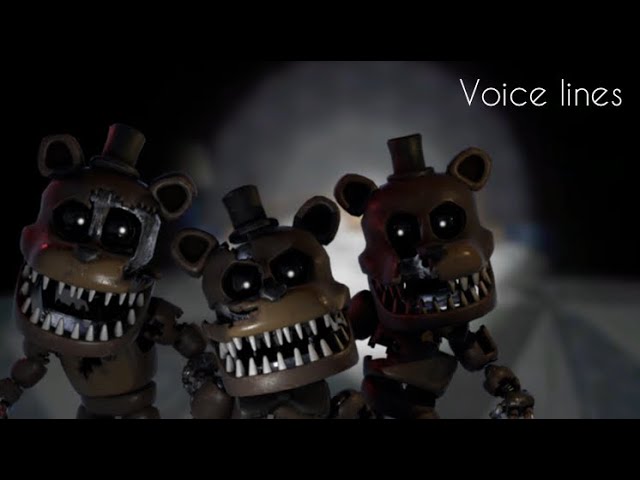 Five Nights at Freddy's 4 / UCN Animations: All Nightmare Voices