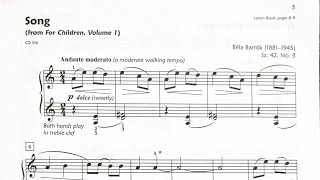 Masterworks 4: Song - Performance Tempo Accompaniment Track
