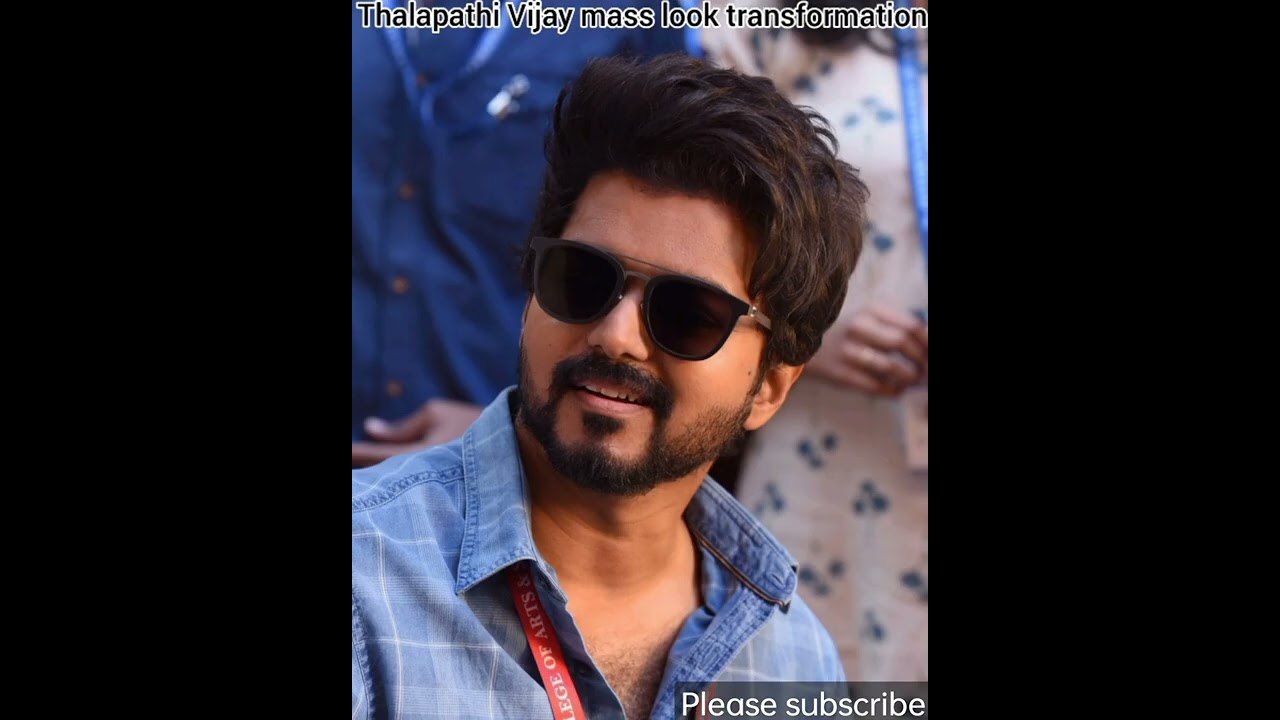 thalapathi Vijay mass look transformation 