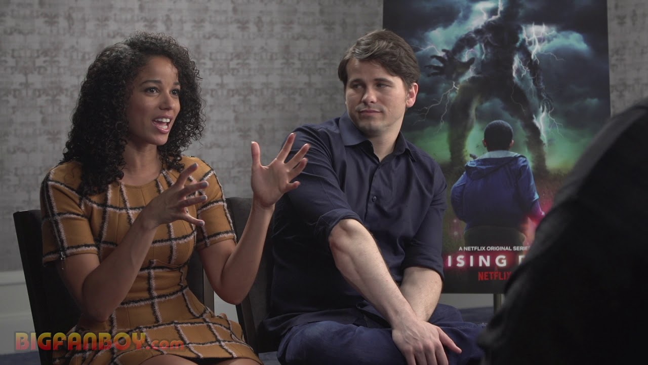 RAISING DION interview with Alisha Wainwright & Jason Ritter - new ...