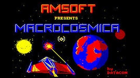 Macrocosmica Review for the Amstrad CPC by John Gage