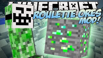 Minecraft | ROULETTE ORES MOD (Troll Creepers, Zombie Hugs & More!) | Mod Showcase