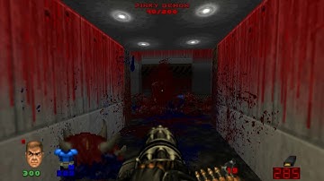 Brutal Doom E2M5 (100% Kills, Secrets)