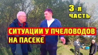 Подготовка пчел к зимовке Промышленная пасека 3 я часть