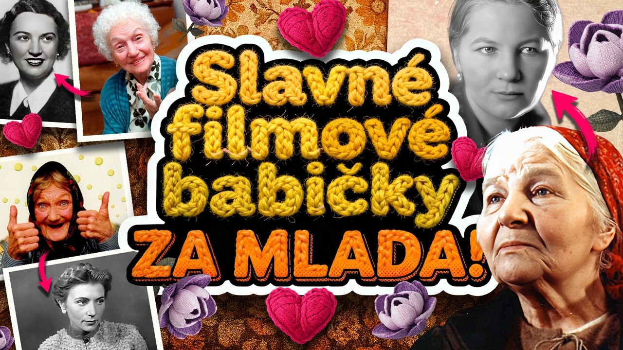 Slavné filmové babičky: Jak vypadaly za mlada?