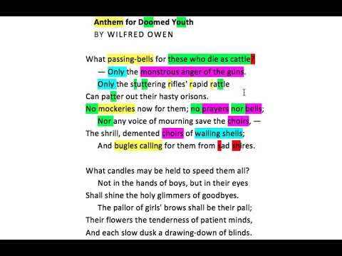 Analysis of Poem 'Anthem for Doomed Youth' by Wilfred Owen - Owlcation