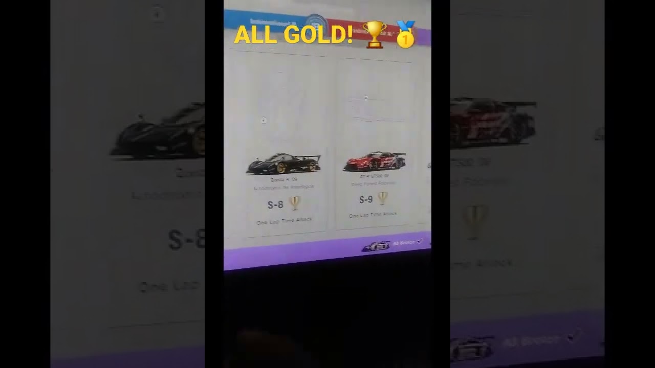 I got all Gold on Super License in GT 7!