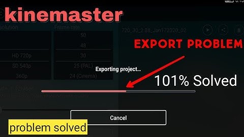 Kinemaster export problem solved | kinemaster export stop problem solved | kinemaster problem solved