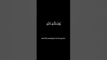 ماتيسر من سورة لقمان الآية 14_15_مشاري العفاسي