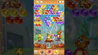 Bubble Pop Forest Rescue Level 61 no booster [Gameplay Walkthrough] optimized for smartphones