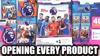 NEW! OPENING *EVERY* TOPPS PREMIER LEAGUE 26/27 Flagship Product | Multipack, Tins, Value Box & More