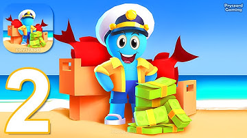 Fish-Mish - Gameplay Walkthrough Part 2 Stickman Fish Port Shop New Upgrade (iOS, Android)