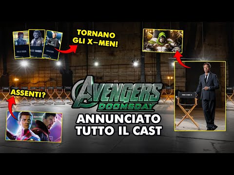 AVENGERS DOOMSDAY: ECCO IL CAST COMPLETO