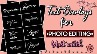 TEXT OVERLAY FOR EDITOR FANPAGE screenshot 2