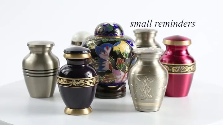 Product Showcase - Keepsakes or Mini Urns | Stardust Memorials