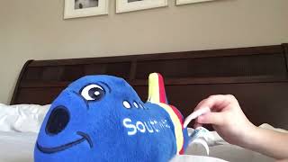 SOUTHWEST AIRLINES Daron Plush Toy Airplane with Sound