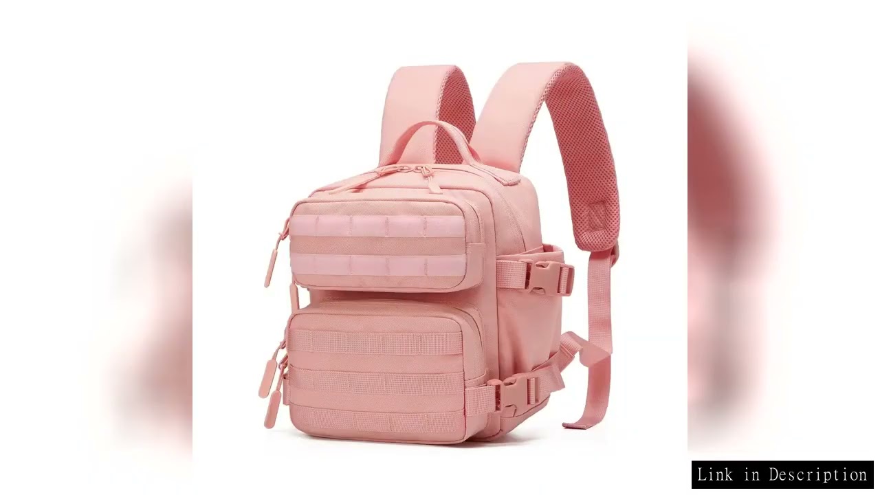 9L Mini Tactical Backpack Small Gym Bag Fitness Portable Backpack With Molle System For Hiking, Camp