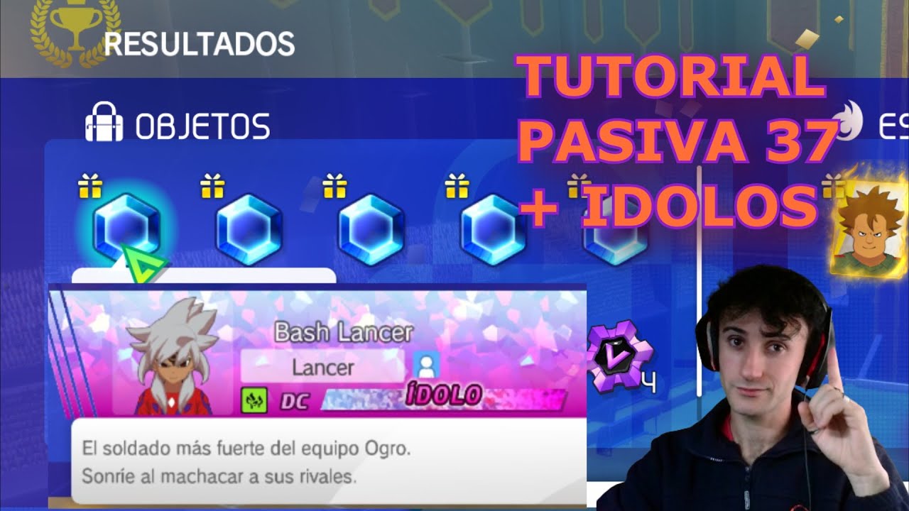 TUTORIAL PASIVA 37 + CONSEGUIR IDOLOS TRAS PARTIDOS