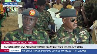 NAF Inaugurates Newly Constructed  Staff Quarters At Biseni Sec Sch, In Yenagoa screenshot 3