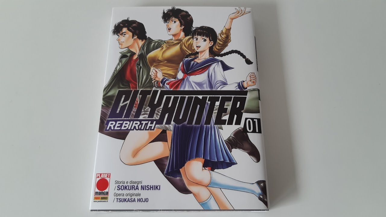 City Hunter Rebirth manga recensione 今日からシティーハンターの漫画 - YouTube
