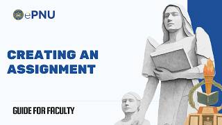 [FACULTY] Creating an Assignment