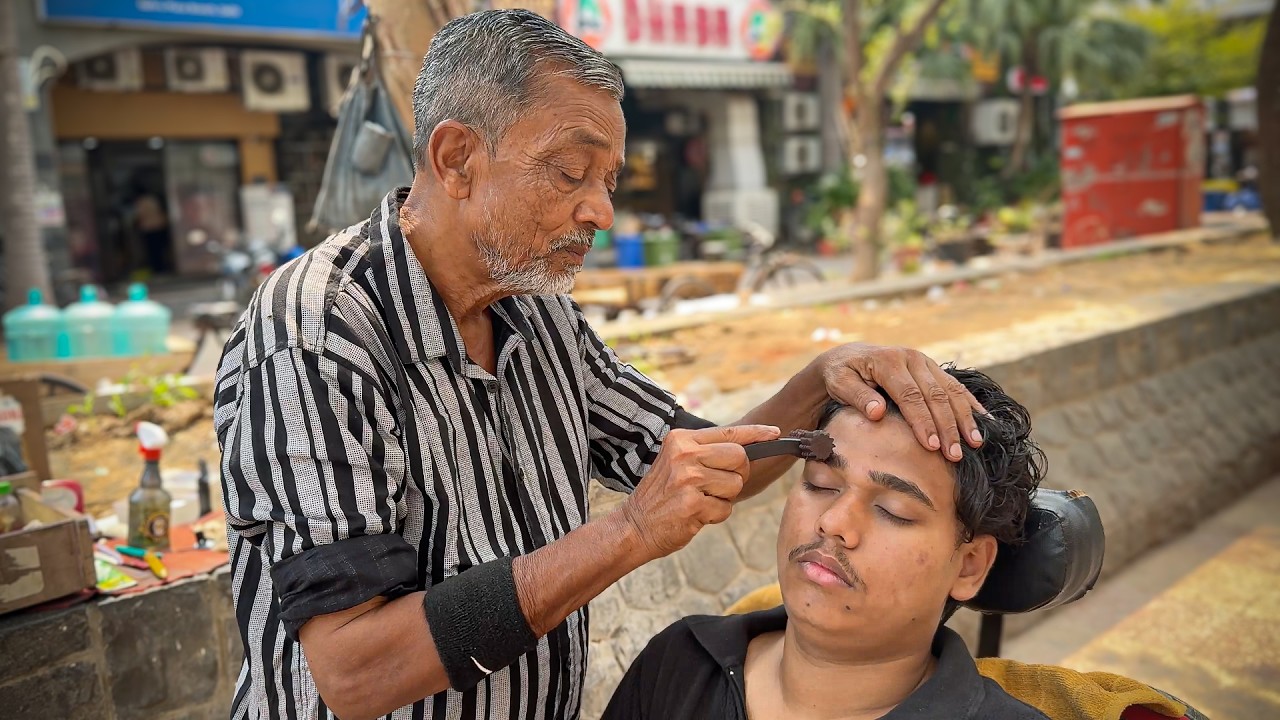 Waris Barber MOST RELAXING Indian Head Massage With Multiple Tools | Best ASMR For INSTANT SLEEP