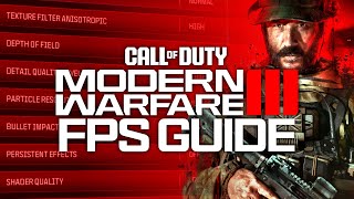 Best MW3 Settings to Boost FPS & Improve Visibility 🛠 All Settings Compared