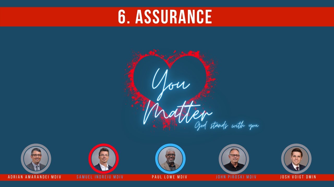 YOU MATTER (6) Assurance