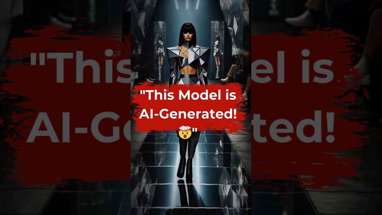 AI Model Walking the Runway – The Future of Fashion?