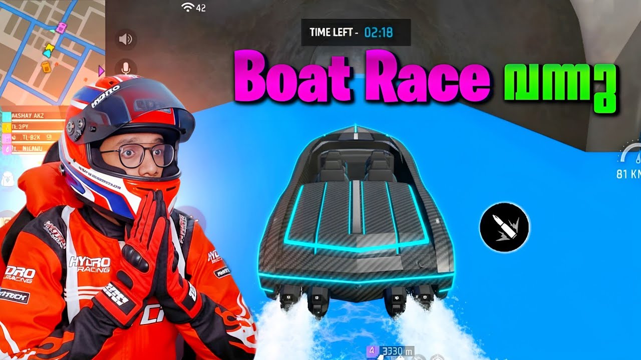 Boat Race In Freefire 😱 Akshay Akz