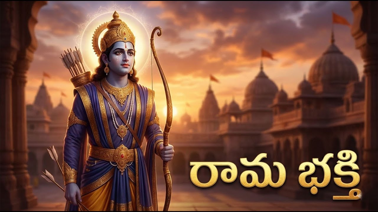 శ్రీ రాముడు – ధర్మానికి ప్రతిరూపం | హృదయాన్ని తాకే తెలుగు భక్తి గీతం    