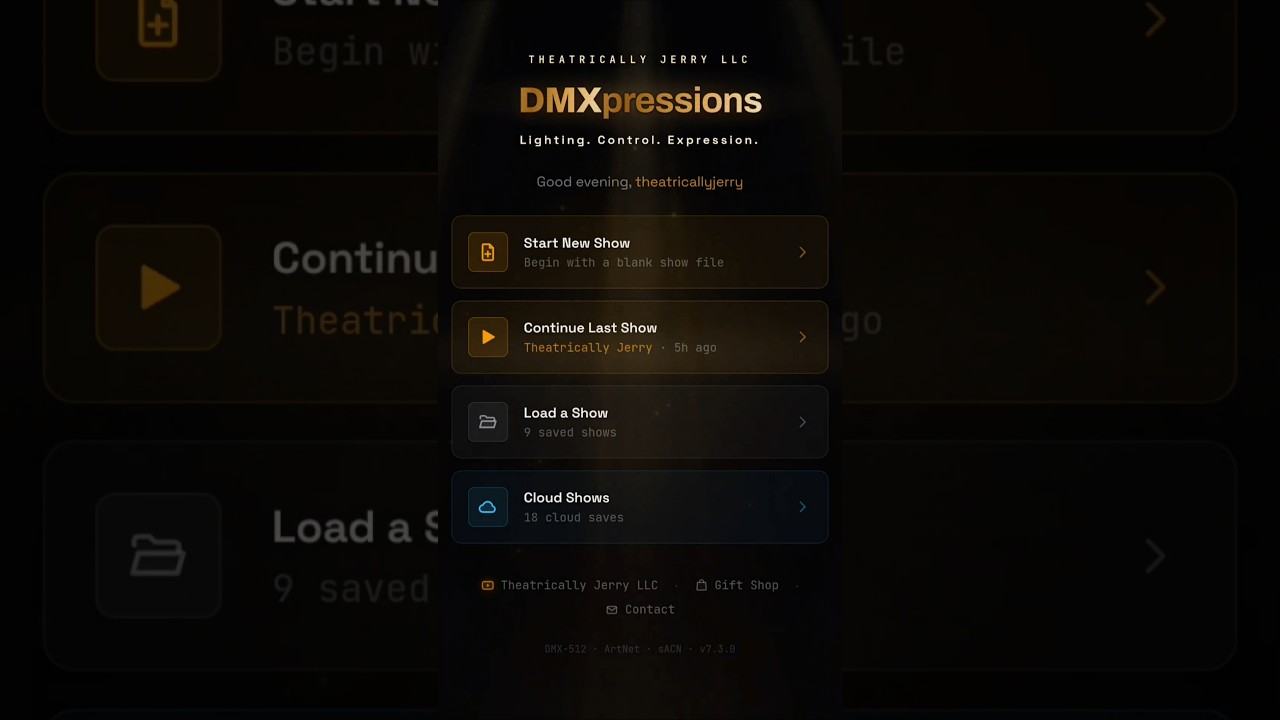 DMXpressions: Lighting Control Like Never Before ⚡🎭  #lightdesigner