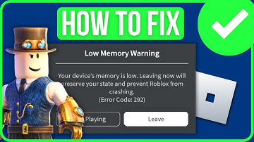[FIXED] ROBLOX LOW MEMORY WARNING IOS | How To Fix Low Memory On Roblox