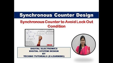 Synchronous Counter design to Avoid lock out condition | Synchronous counter | Lock out condition