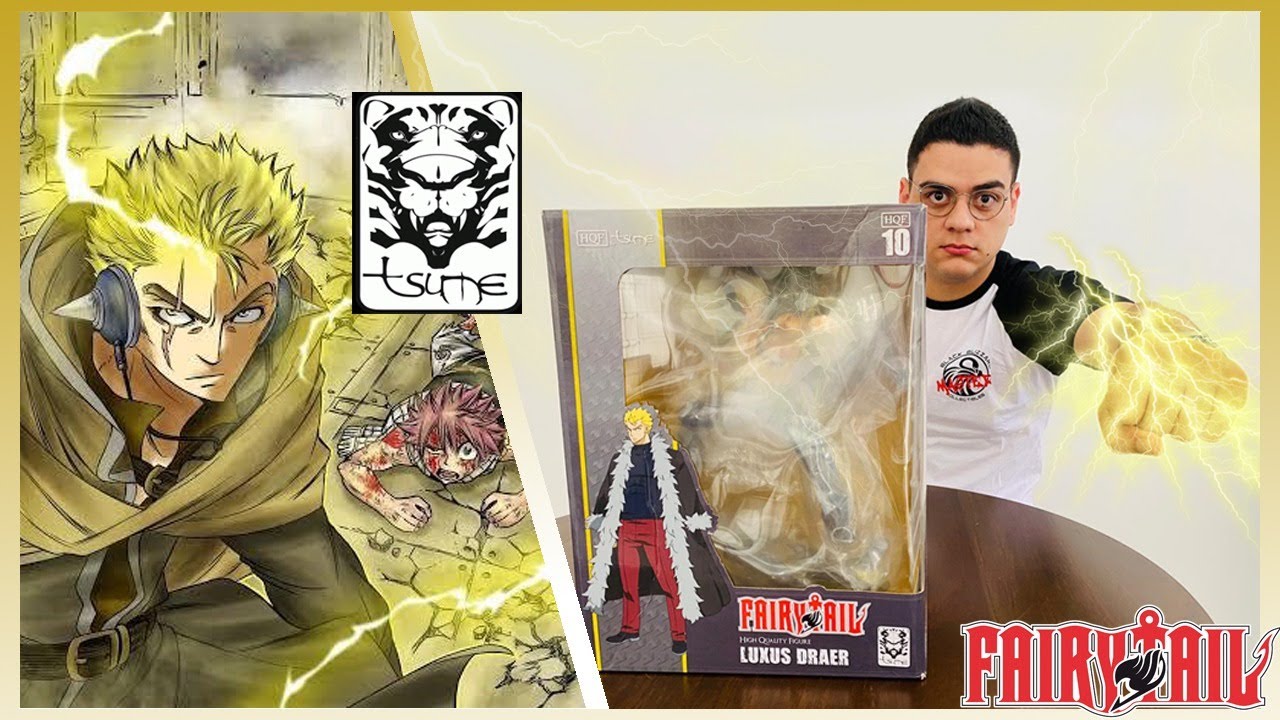 Unboxing Laxus Dreyar Tsume Art HQF - Fairy Tail - #21 - YouTube