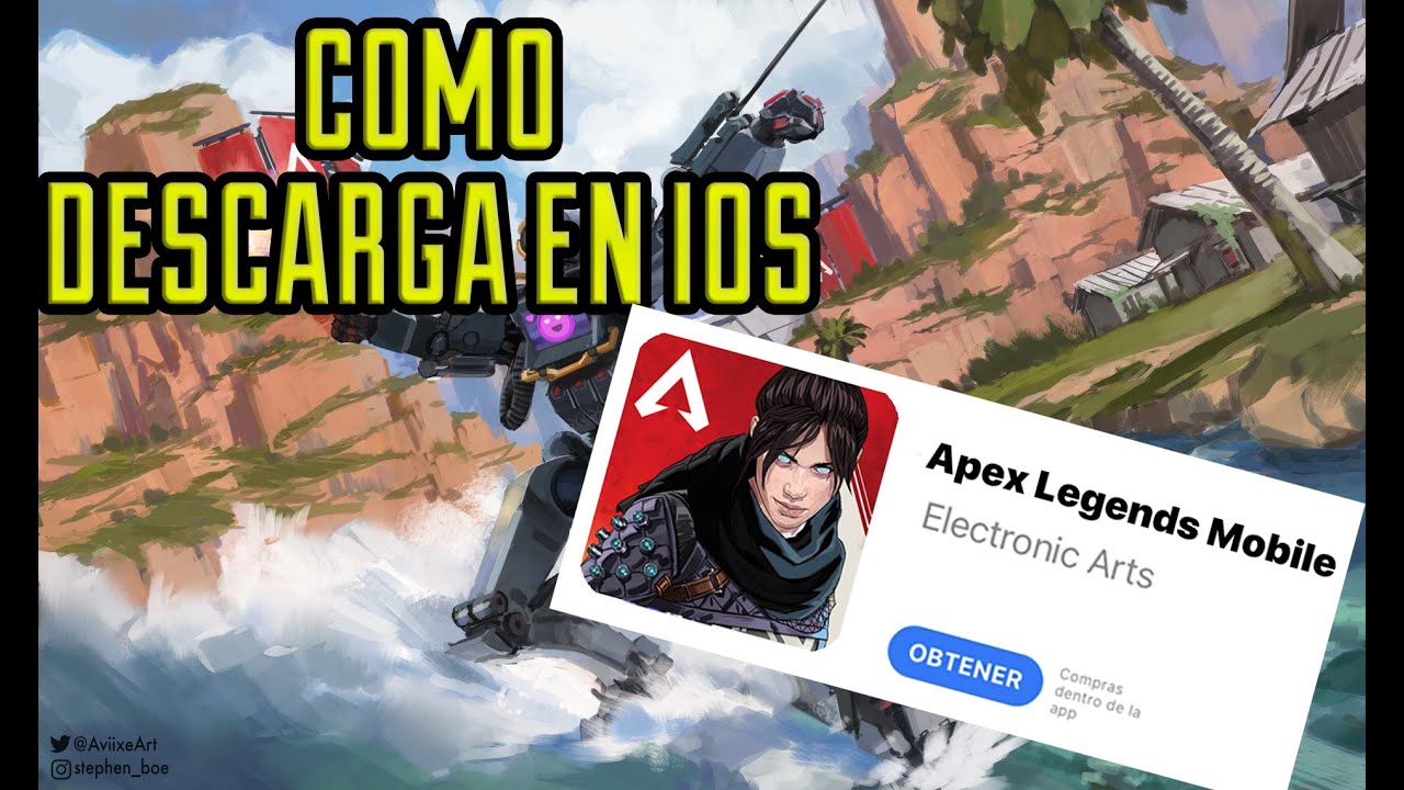 COMO DESCARGAR APEX LEGENDS MOBILE EN IOS IPHONE Y IOS