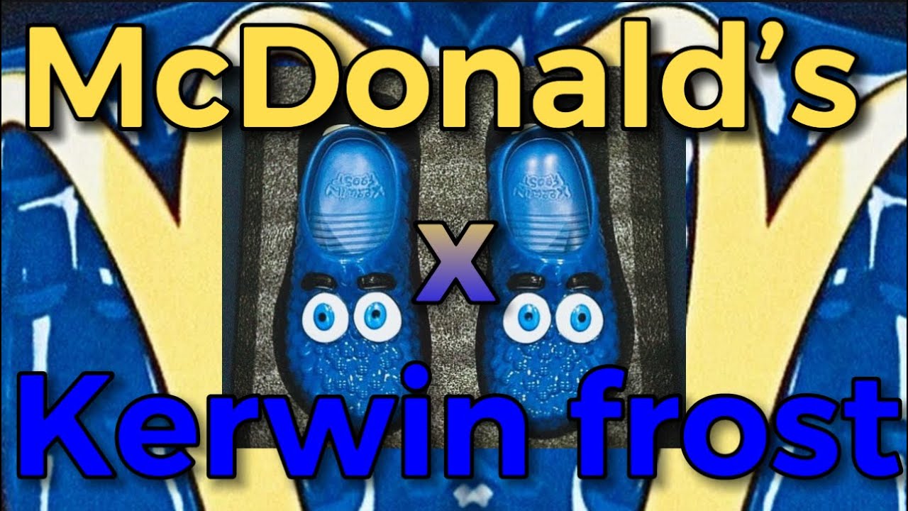 Kerwin fost x Mc Donald fry guy shoe unboxing - YouTube