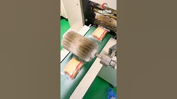 Toast bread slice bread automatic horizontal bag packing machine with nitrogen filling function